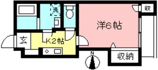 ソレアードハイム府中【1階】の間取り