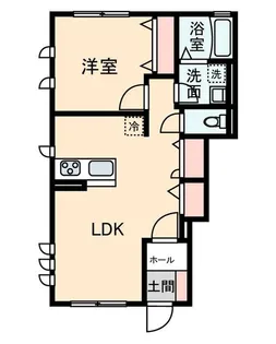 リバーサイドハイムC【1階】の間取り