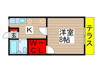 ミルキ-コ-ト【1階】の間取り