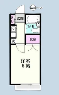 ハイネス桜ヶ丘【2階】の間取り
