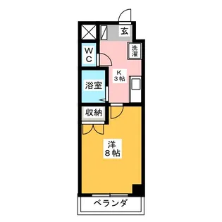 ACTRIUM・K【3階】の間取り