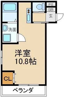 アビリオ宮之阪【3階】の間取り