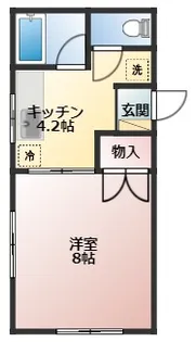 カーサ和光【1階】の間取り