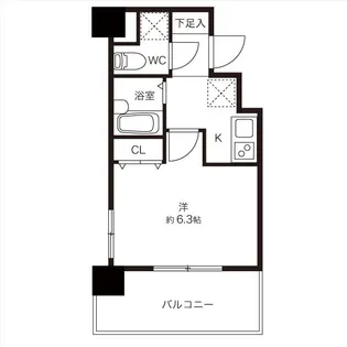 Daisy Court【5階】の間取り
