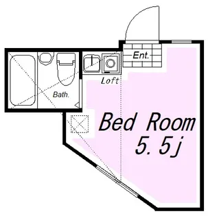 ユナイト阪東橋シドニーの杜【1階】の間取り