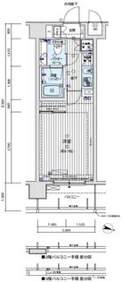 メインステージ滝野川桜通り【9階】の間取り