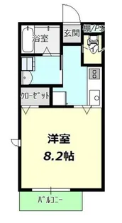 ガランテ【2階】の間取り