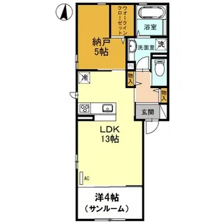 バオムヴォレ【2階】の間取り