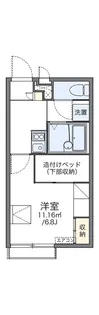 レオパレスさんが【2階】の間取り