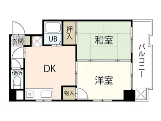 NIKKEI南竹屋2nd【3階】の間取り