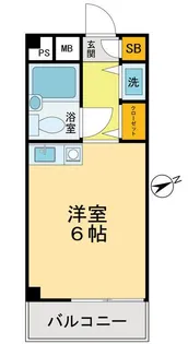 アカンサスシティーハイム【2階】の間取り