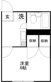 グランディール草加【3階】の間取り