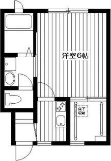 PoireOyamadai(ポワール尾山台)【1階】の間取り