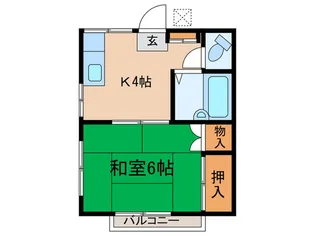 丸三マイコ-ポ【2階】の間取り