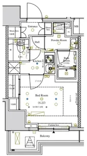 アークマーク浅草【6階】の間取り