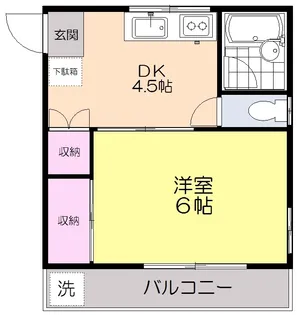 平成ユリハイム【2階】の間取り