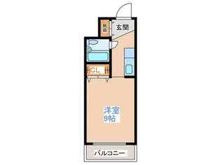 メゾン・ド・シュバル【1階】の間取り