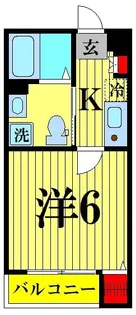 BLAN FERTE 氷川【1階】の間取り