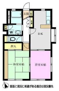 コンフォート中村C【1階】の間取り