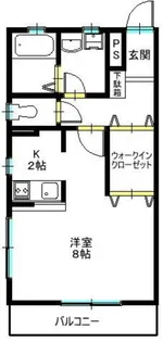 ラウレア【1階】の間取り