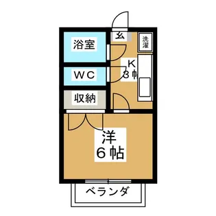 パールハイツ【2階】の間取り