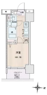 エスティメゾン錦糸町II【5階】の間取り