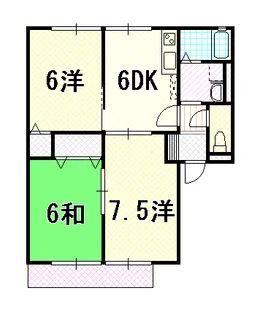 シオン神田I【1階】の間取り