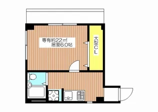 フルリフォーム中♪♪セロームUCHIYAMA DZ【3階】の間取り