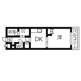 Bonheur住友(ボヌールスミトモ)【1階】の間取り