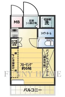スカイコート下高井戸【7階】の間取り