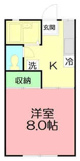 TAP安藤【1階】の間取り