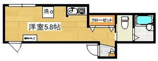 AVENIR町屋【3階】の間取り