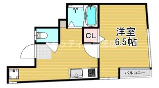 ハイツ住吉【4階】の間取り