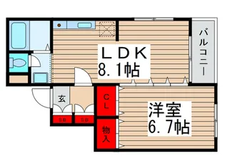 ウィンベルコーラス上本郷第2【3階】の間取り