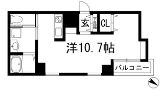 M`STYLE川西【5階】の間取り