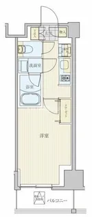 リビオメゾン南砂町【12階】の間取り