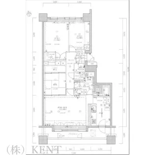 グランドステージ・プレファシオ円山【9階】の間取り
