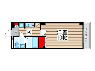 ブルーメ【4階】の間取り