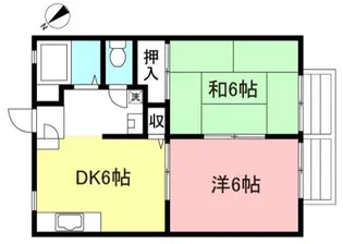 アンドーハイムB棟【2階】の間取り