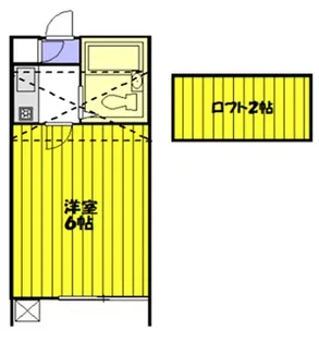 草加ハイツ【1階】の間取り