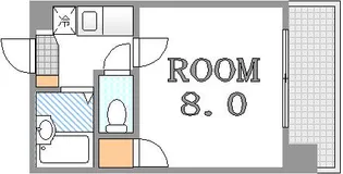 パーク朝日【5階】の間取り