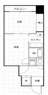 ドムス荻生【2階】の間取り