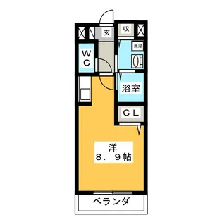 シャルマン【1階】の間取り