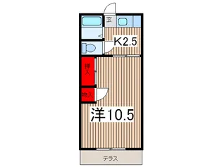 フラワーガーデン【1階】の間取り