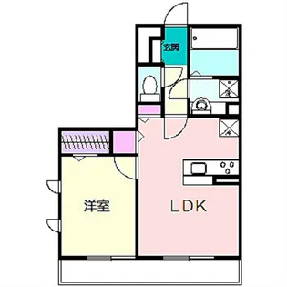 プラザ センドウ【2階】の間取り