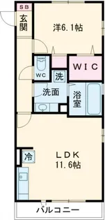 IVY TERRACE【1階】の間取り