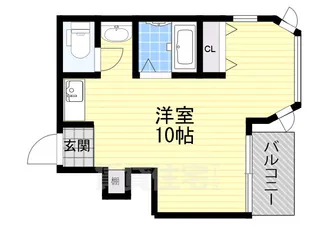 グリーンコーポタナカD棟【2階】の間取り