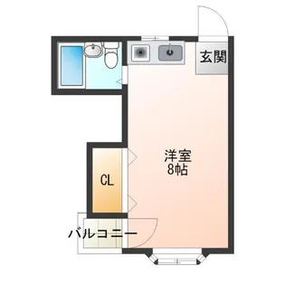 シャイン廣瀬【2階】の間取り