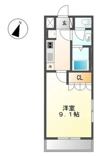 ディア ミルケーション【2階】の間取り