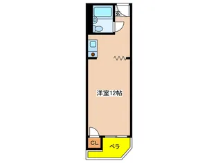 マンション大宝【3階】の間取り